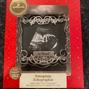 Hallmark Sonogram Christmas Ornament 2019 Baby Ultrasound Ornament